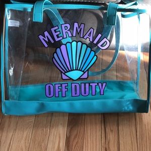 Clear tote NWOT